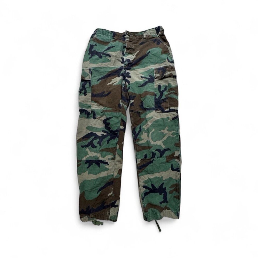 Propper BDU Woodland Camo Combat Trousers Medium Regular 100% Cotton